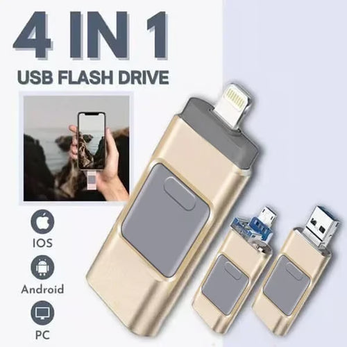 🔥محرك أقراص فلاش USB متعدد الأقراص عالي السرعة 4 في 1