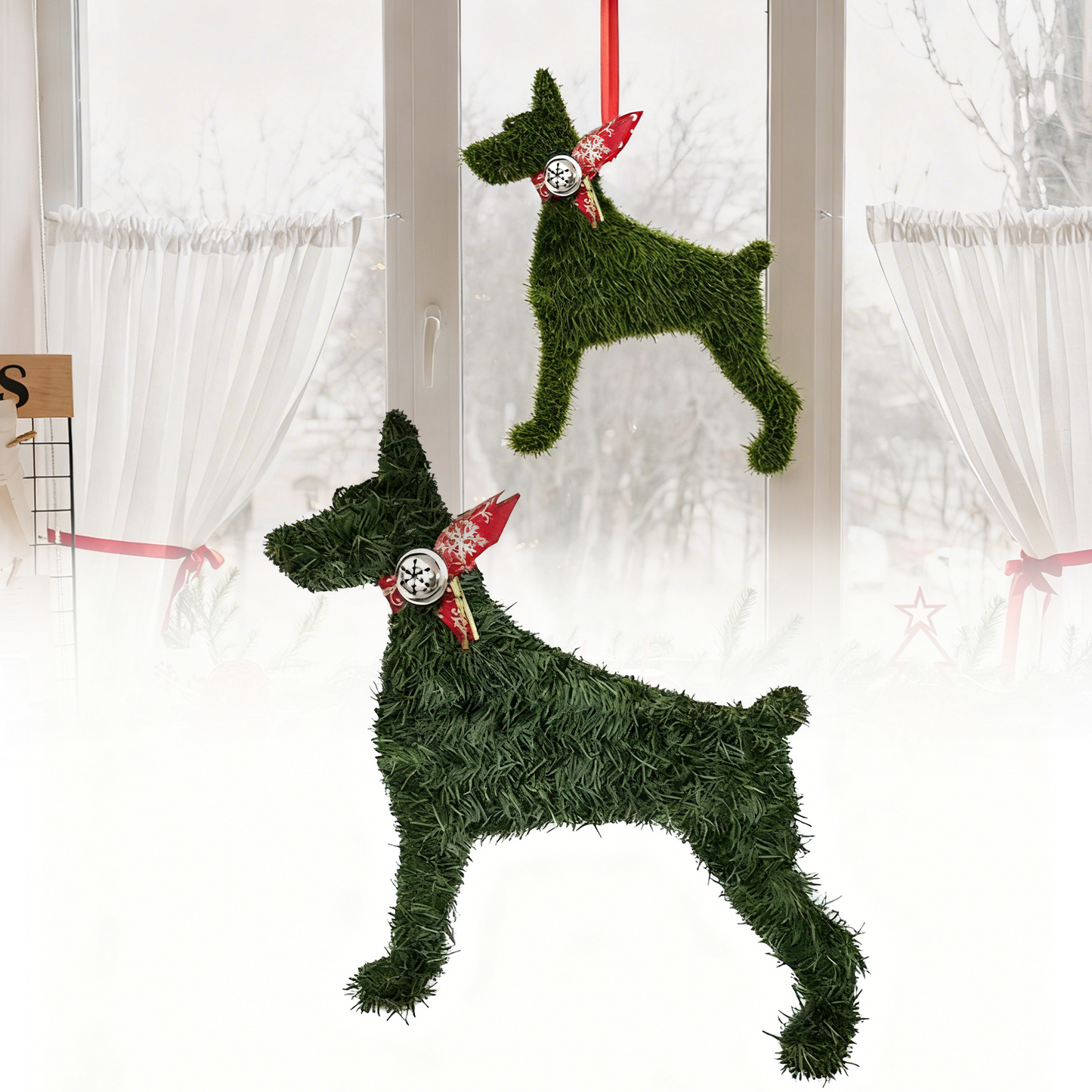 🔥Black Friday Sale - 49% OFF🔥Dachshund Christmas Wreath Series