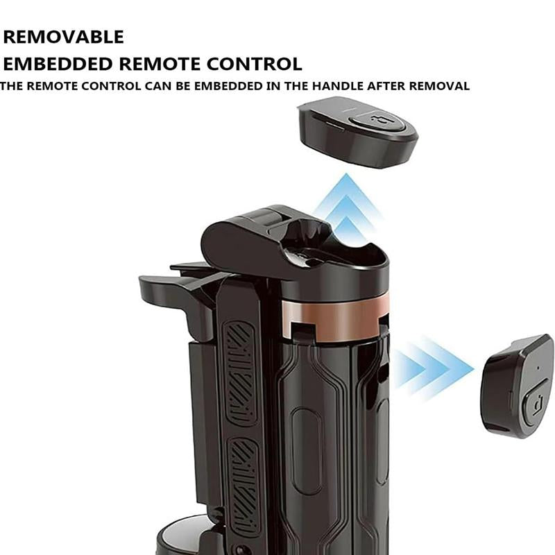 New portable selfie stick, mini tripod, flip-able flexible tripod