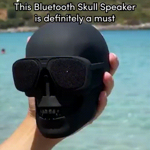 🔥Halloween-Geschenk - Skelett-Bluetooth-Lautsprecher