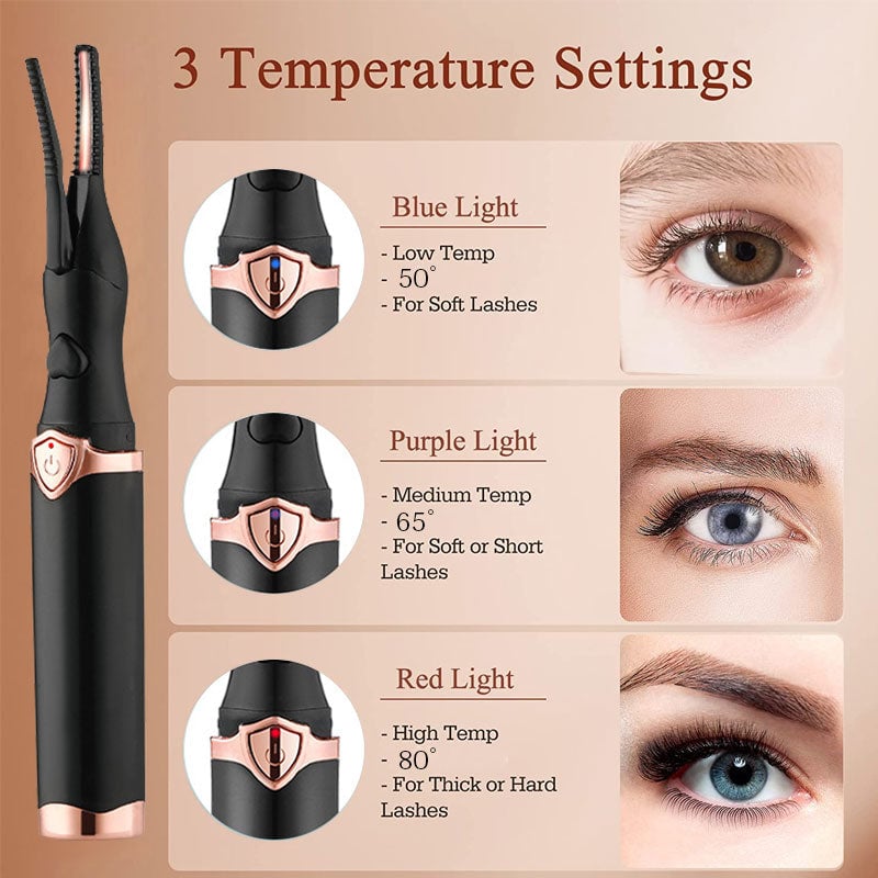 🔥Electric Eyelash Curler for Instant Glam Blink & Dazzle! ️