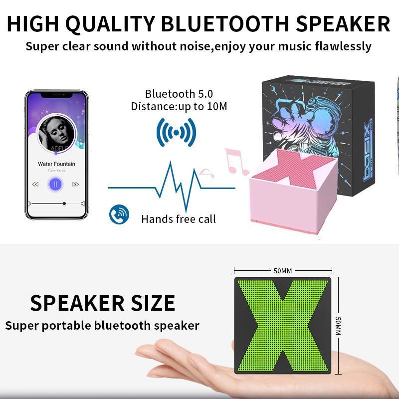 Mini Wireless Audio Speakers with TWS Pairing