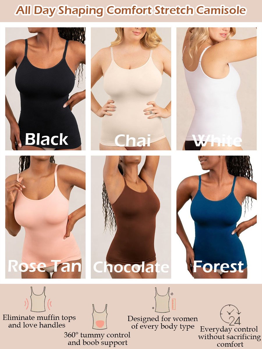 💕2025 HEISSER VERKAUF Ganztägiges Shaping Comfort Stretch Camisolei