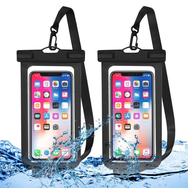 Transparent Waterproof Phone Bag (Up To 7 Inches) Suitable For Beach Cruise Outdoor Swimming Diving Boating