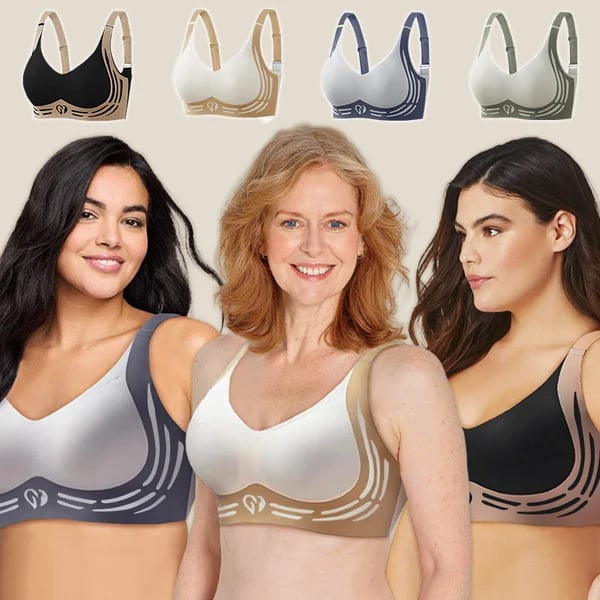 šSuper Gather Bra | Wireless Push-up BrašNo More Sagging Breasts