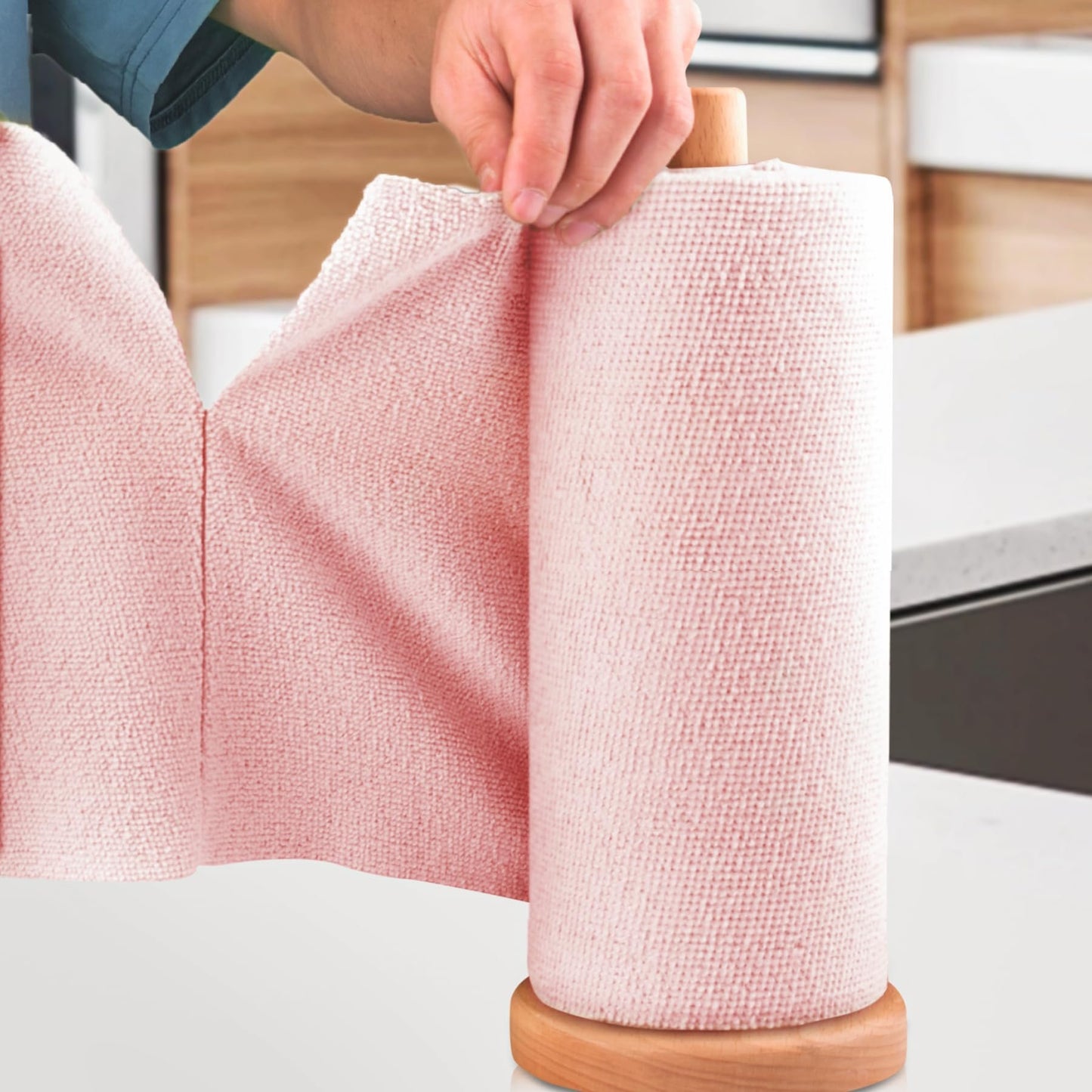 ♻️ Reusable Microfiber Paper Towels Roll