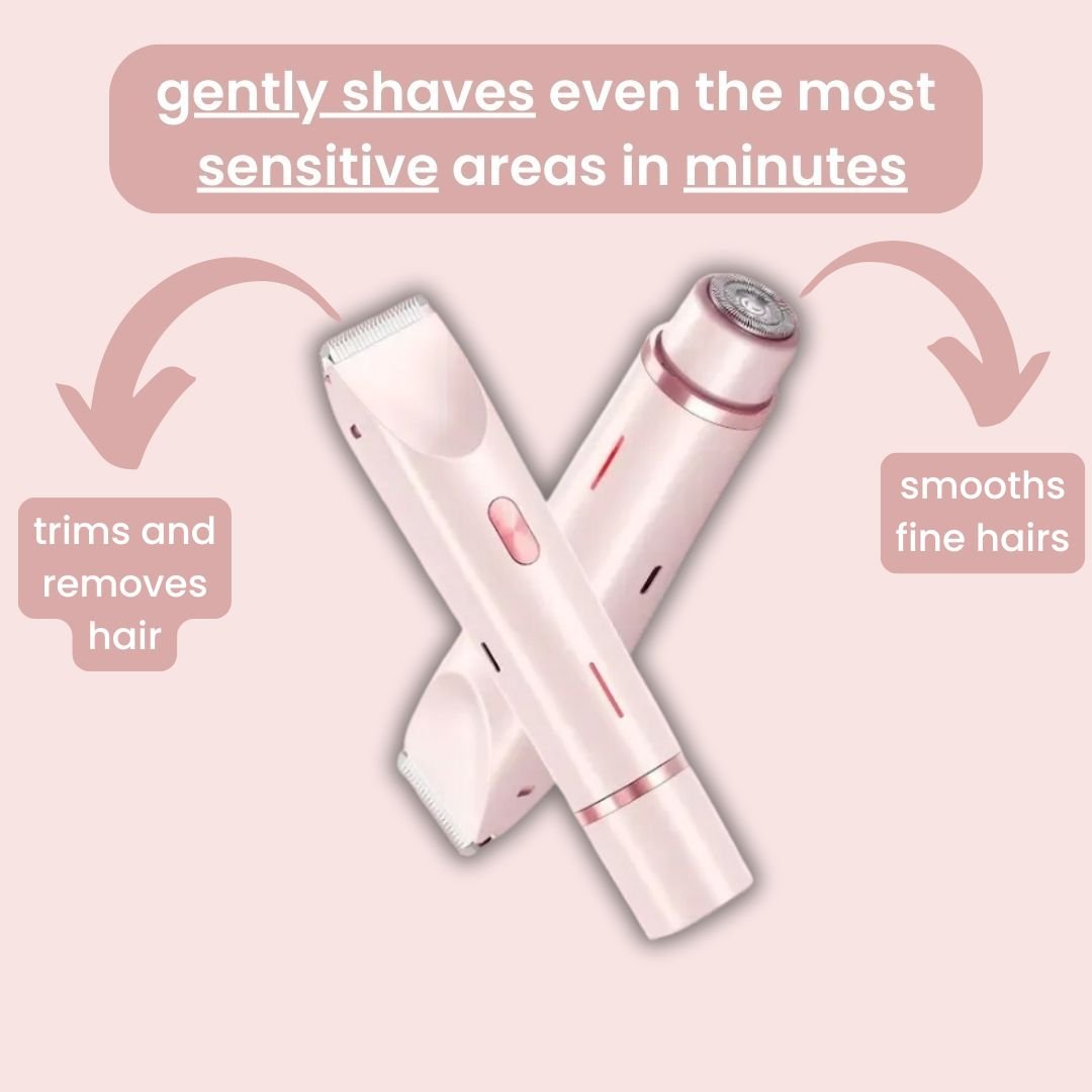 🎁 2-in-1 Women's Body Shaver