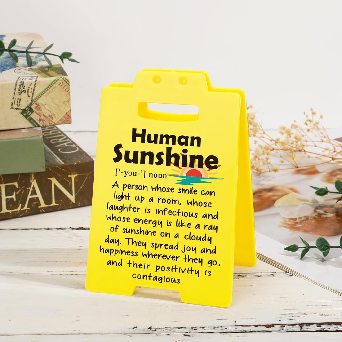 Mini Caution Desk Signs
