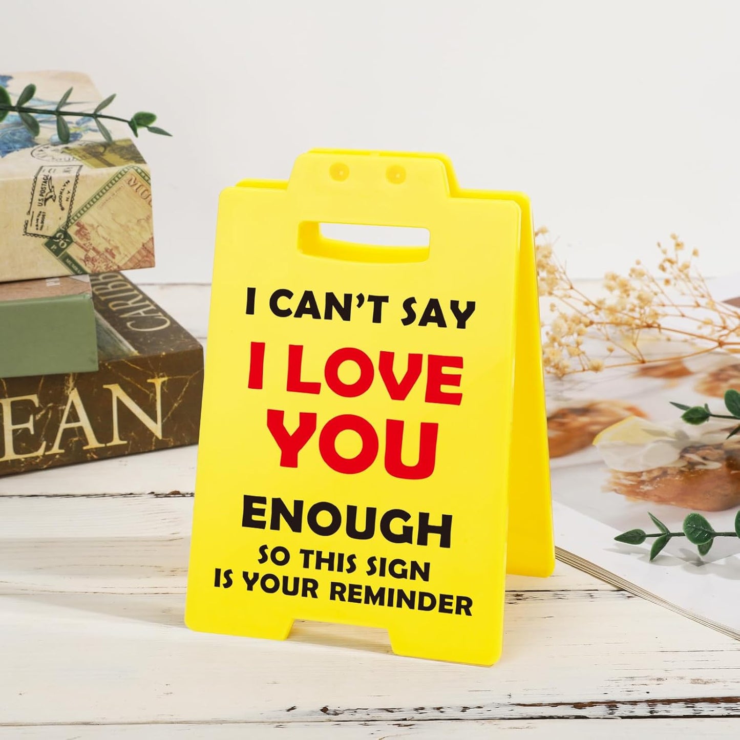 Mini Caution Desk Signs