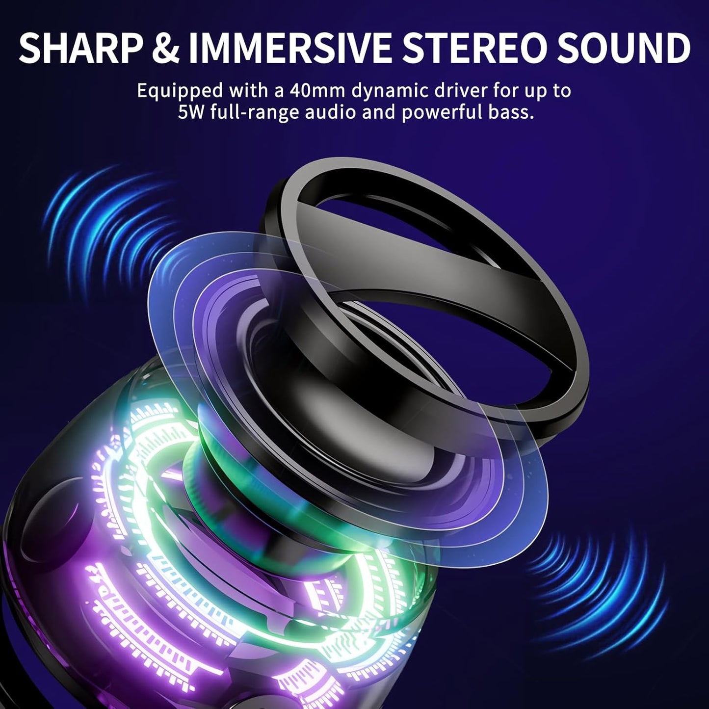 🌞Last 12 Hours 49% OFF🔥Multifunctional magnetic Bluetooth speaker