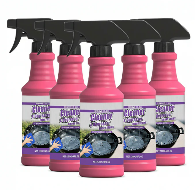 🔥 Buy 2 Get 1 Free 🧼 Powerful Grill Degreaser Spray – Kitchen Grease Killer & Heavy-Duty Clean✨