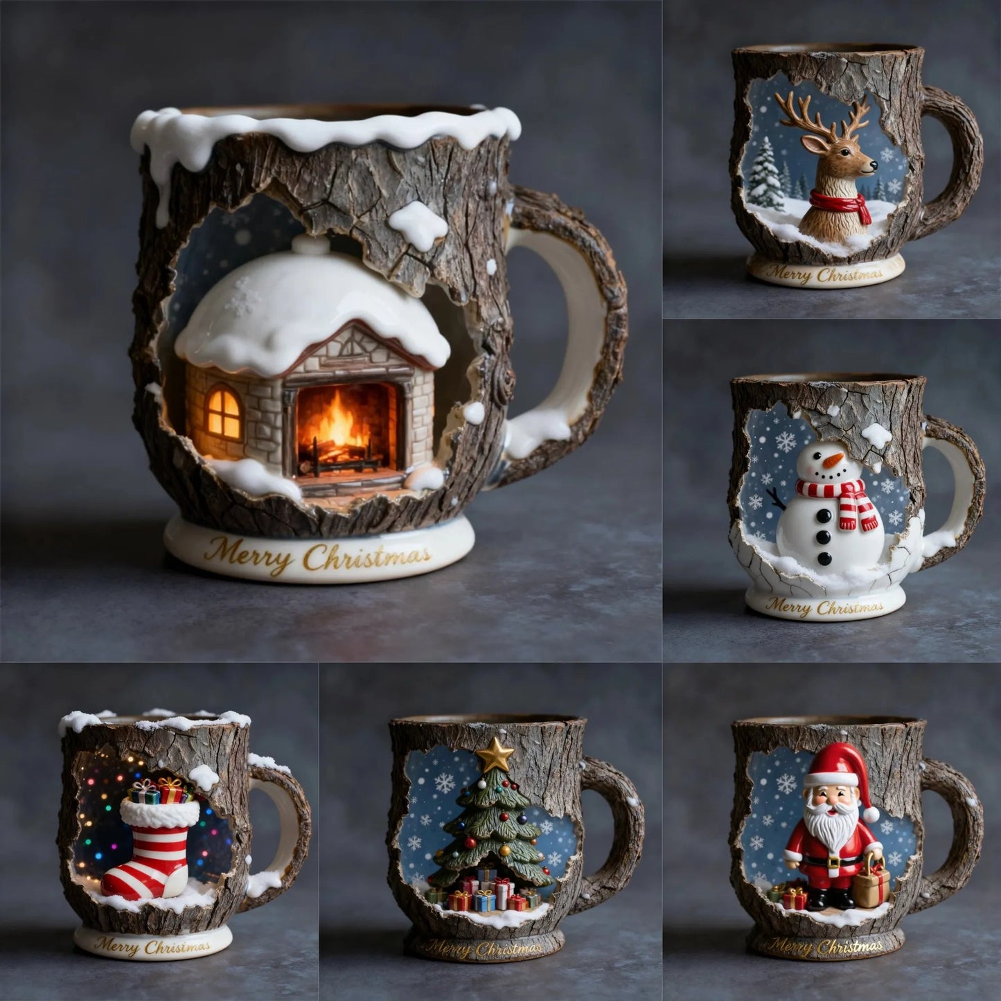 🔥LAST DAY 49% OFF - Christmas Themed Mugs Collection