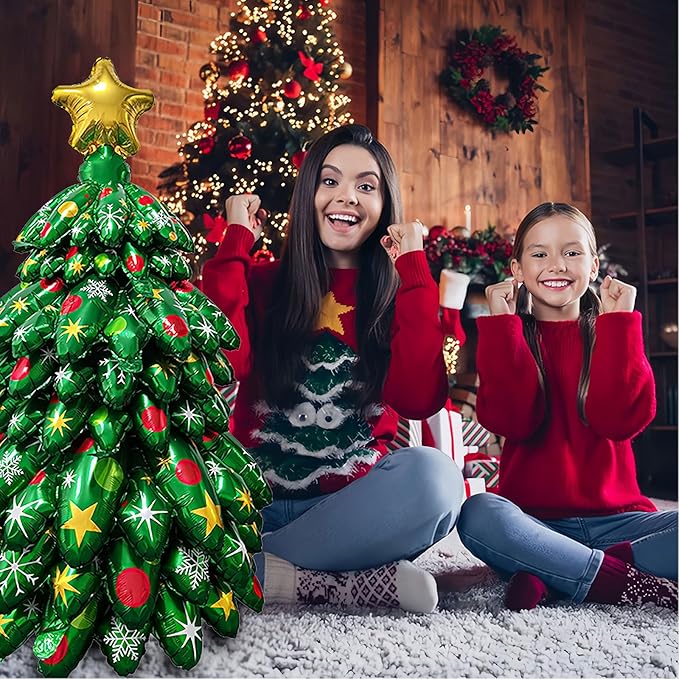 Last day 50% OFF-Christmas tree balloon decoration(52IN)