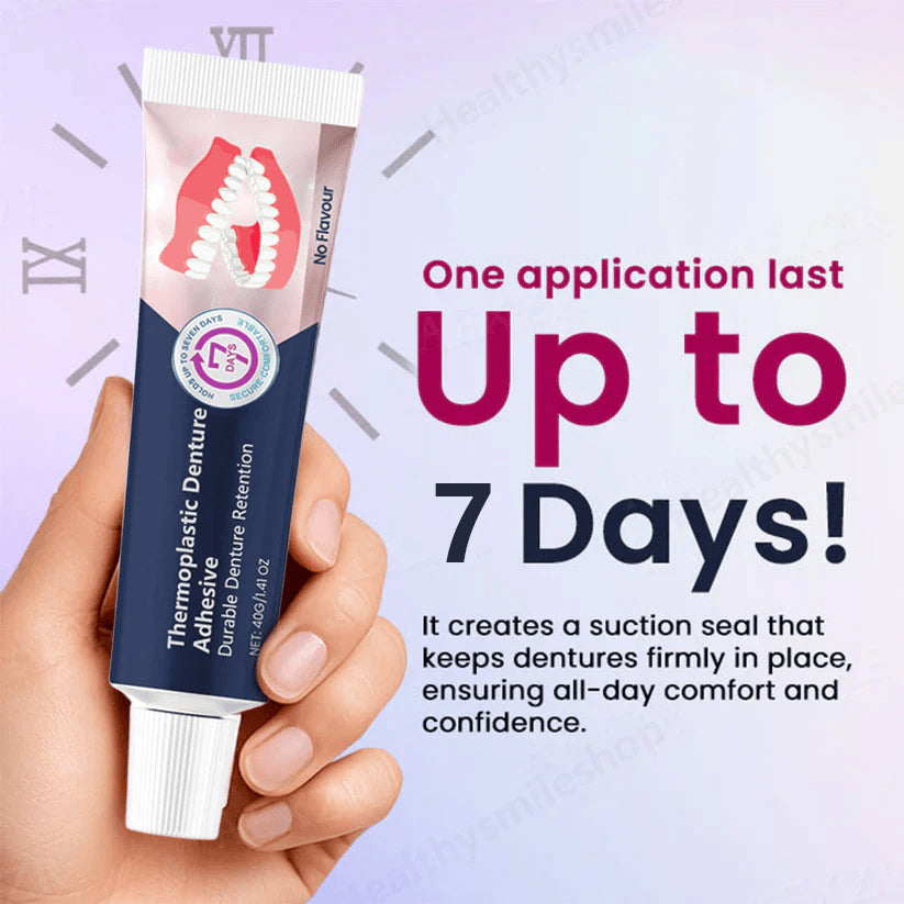 Thermoplastic Denture Adhesive ⏳ Durable Denture Retention