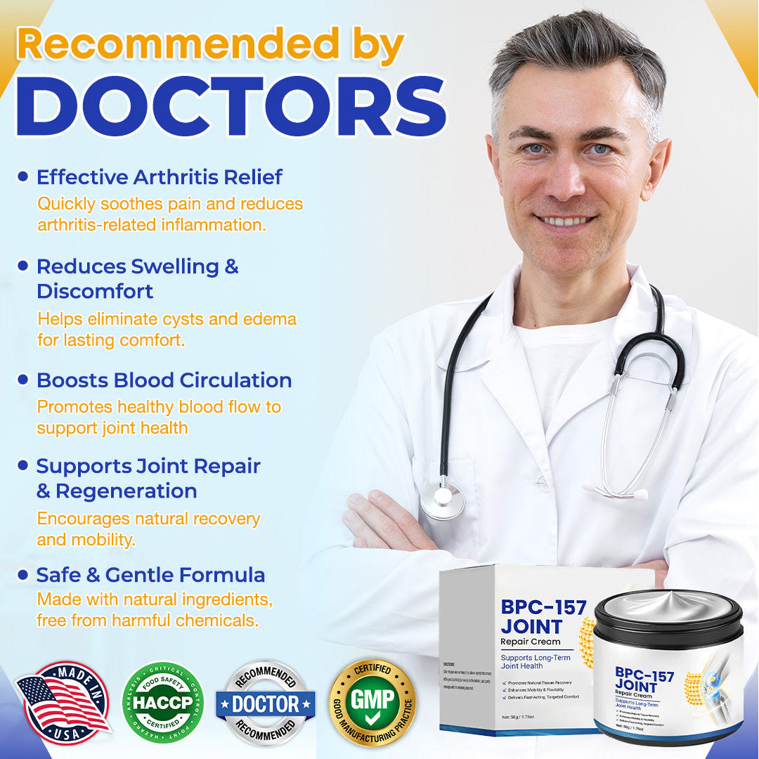 💪BPC-157 Joint Repair Cream🦵 | Fast Recovery, Pain Relief & Mobility Support ✨