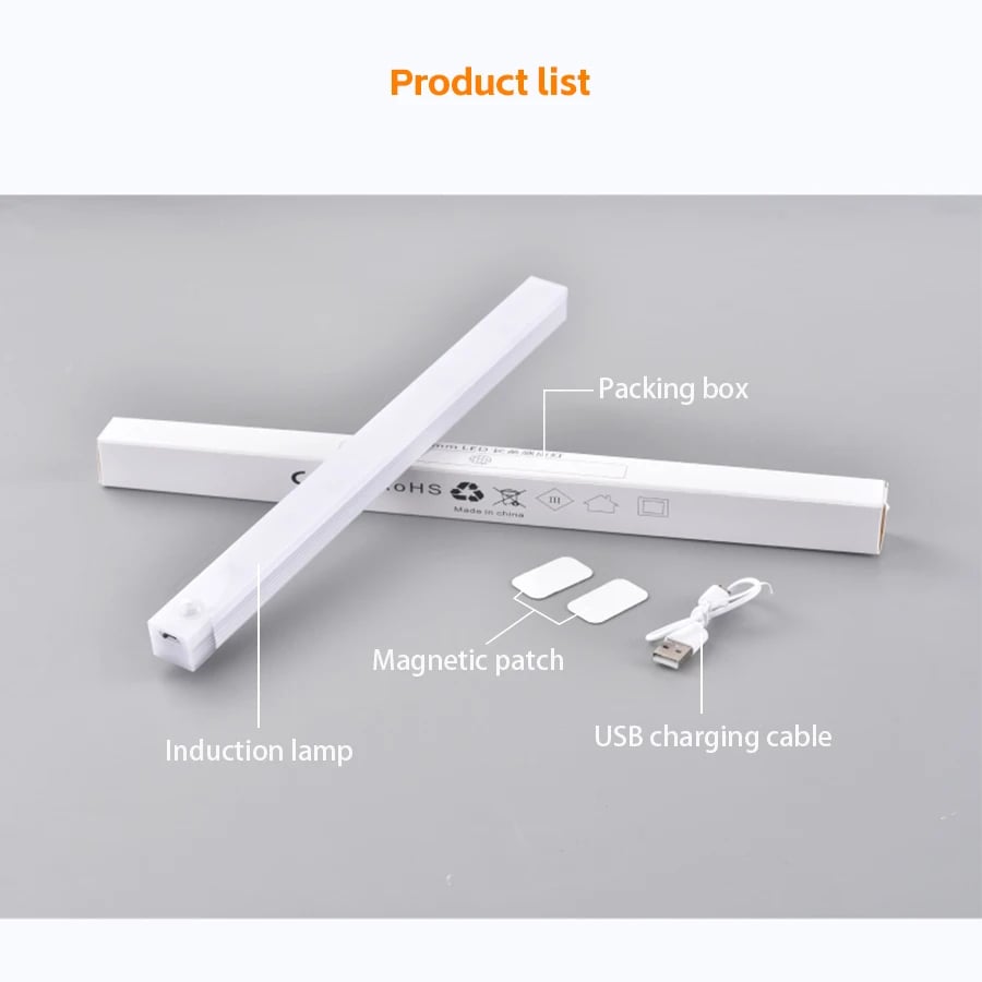 🔥BIG SALE💡Punch-free Smart Motion Sensor Magnetic Rechargeable LED Light
