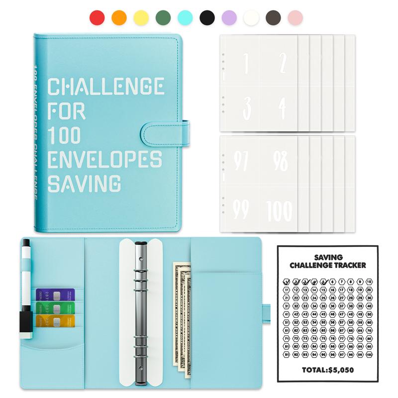 Savings Challenge Savings Book, the fun and easy way to save $5,050