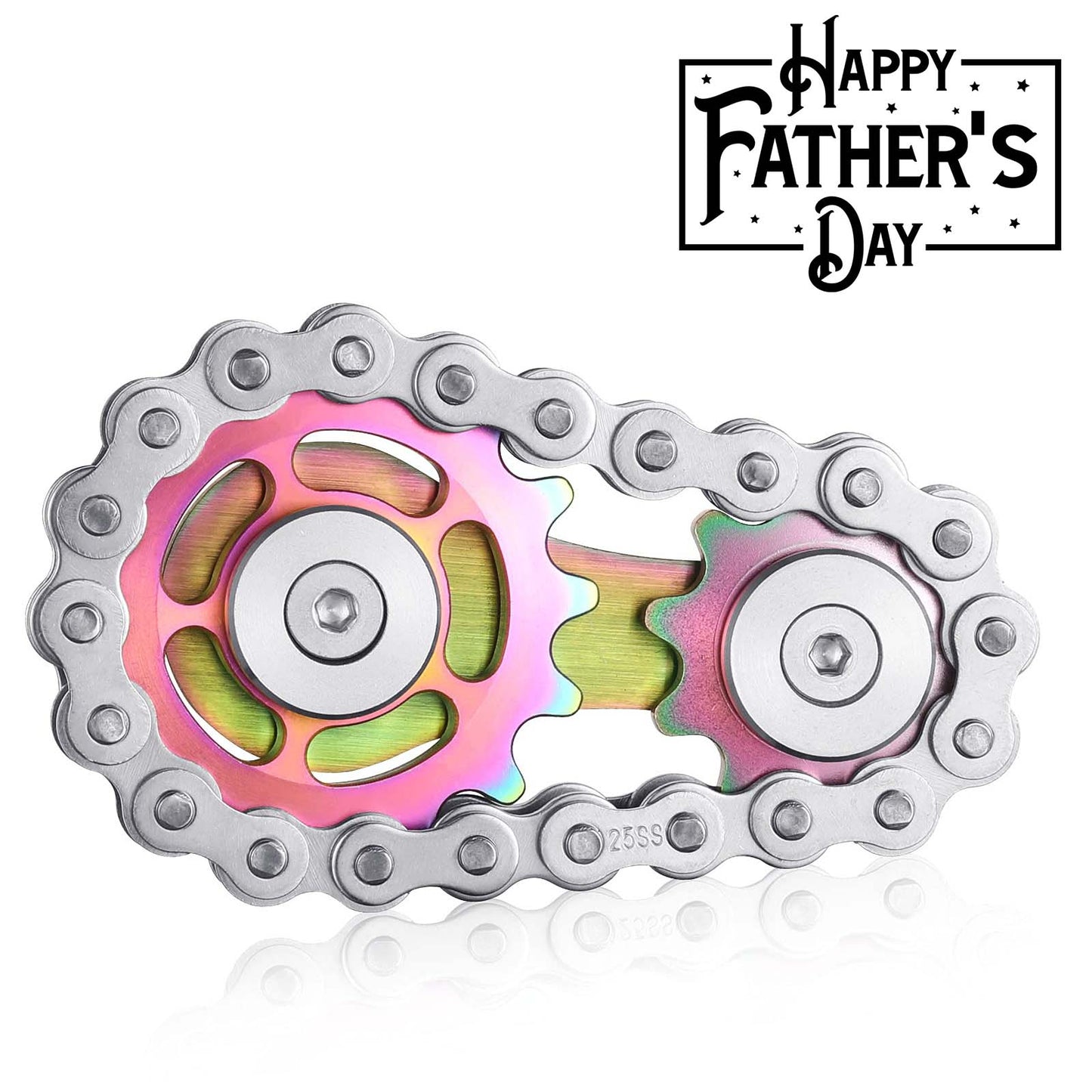 Sprockets Bicycle Chain Fidget Spinner Toys