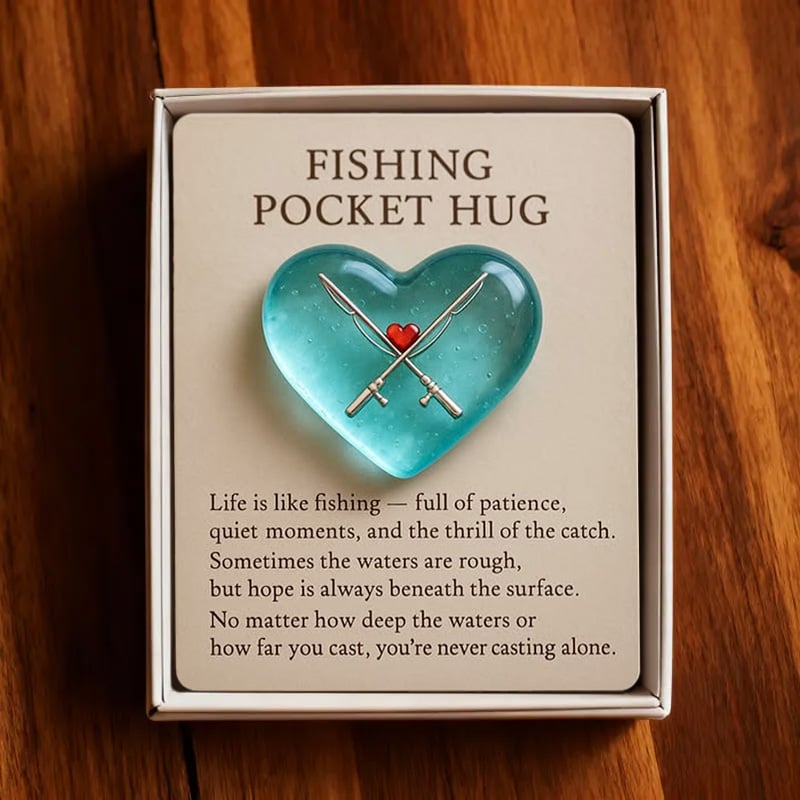 🔥LAST DAY 50% OFF - 🎣💖Fishing Pocket Hug✨Shaped by Nature & Crafted by Hand