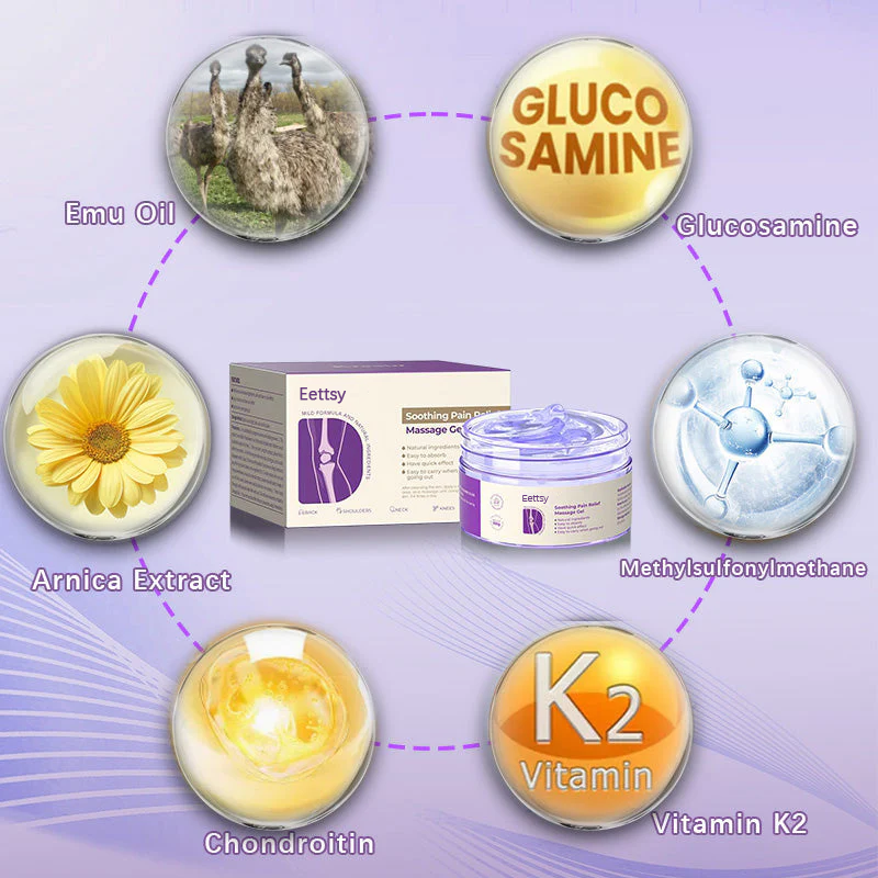 Eettsy™ Kurkuma & Emu-Öl Arthritis Beruhigendes Schmerzlinderungs-Massagegel 👨⚕️Zugelassen von der Australian Osteopathic Association (AOA)