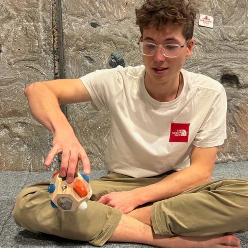 🧗♀️Handcrafted Boulder Block - Build Strength and Precision