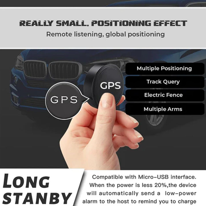 2025 Upgraded✨ Mini Magnetic GPS Tracker