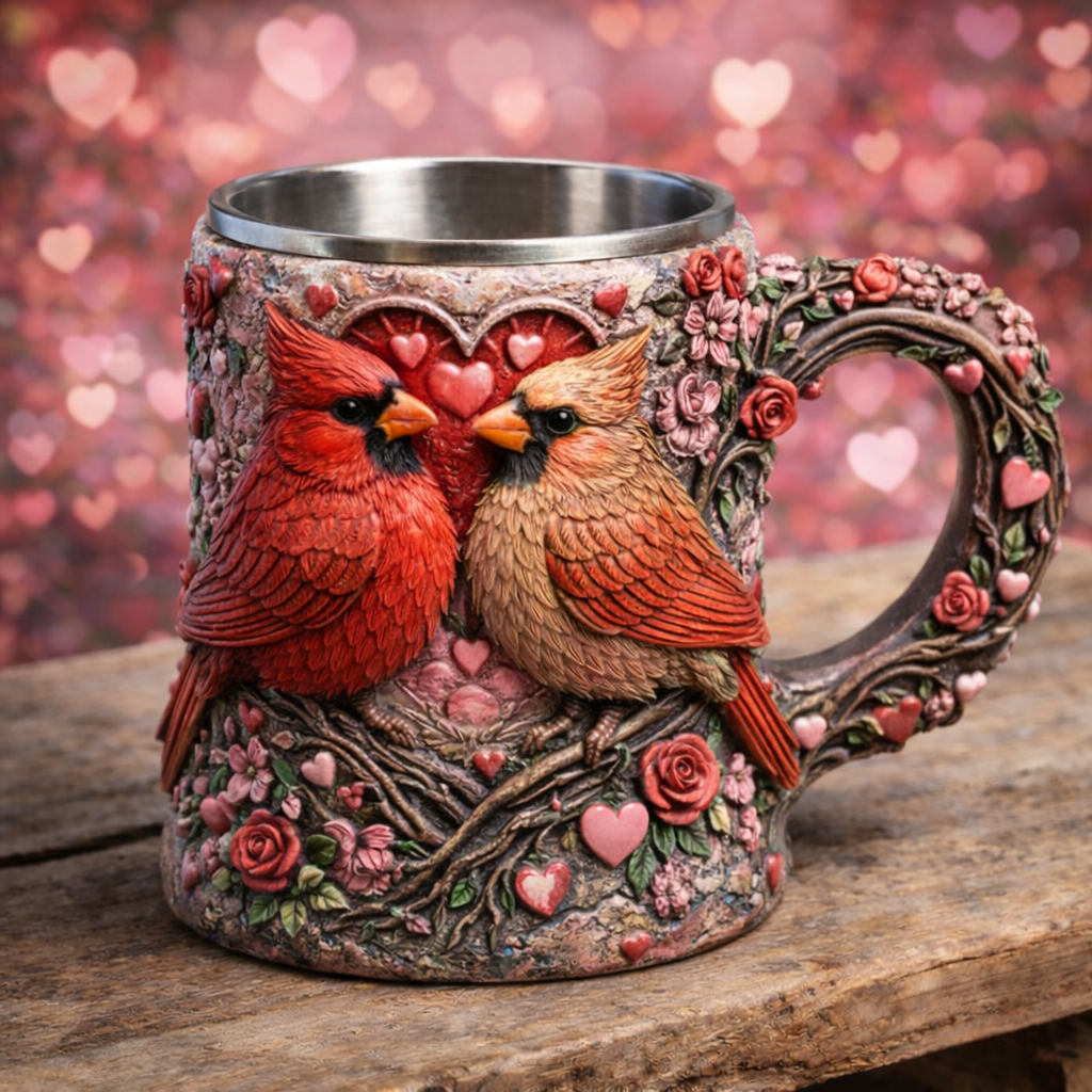 Valentine's Day gift,“Be Mine” Flamingo Mug