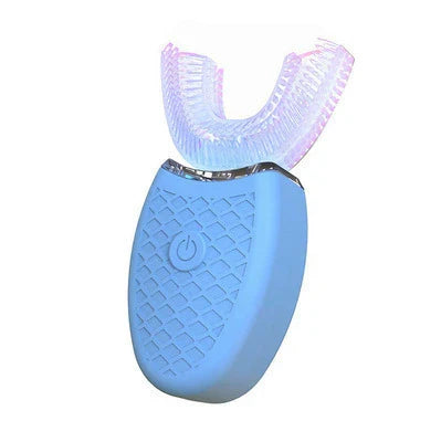 ✨LAST DAY UP 60% OFF✨FDA-Cleared U-Shaped Ultrasonic Cleaner w/ Blue Light (Dentist-Approved!)