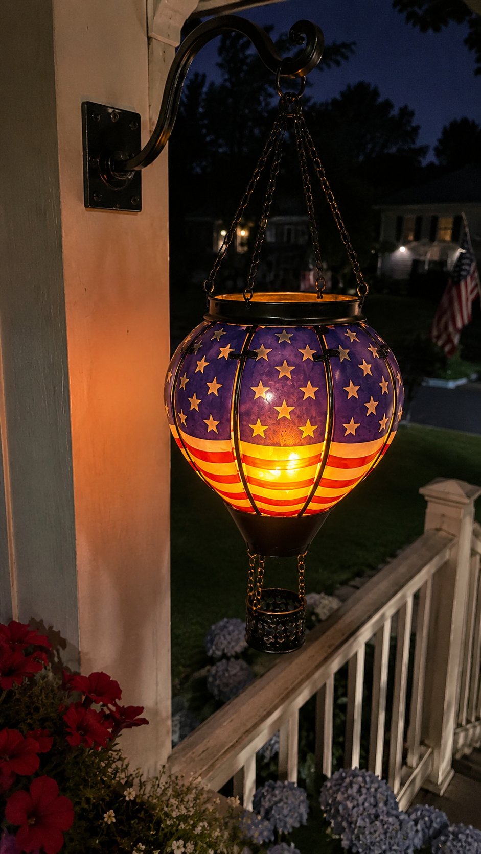 đĽâ¨250th Anniversary Solar Hot Air Balloon LanternđŽ