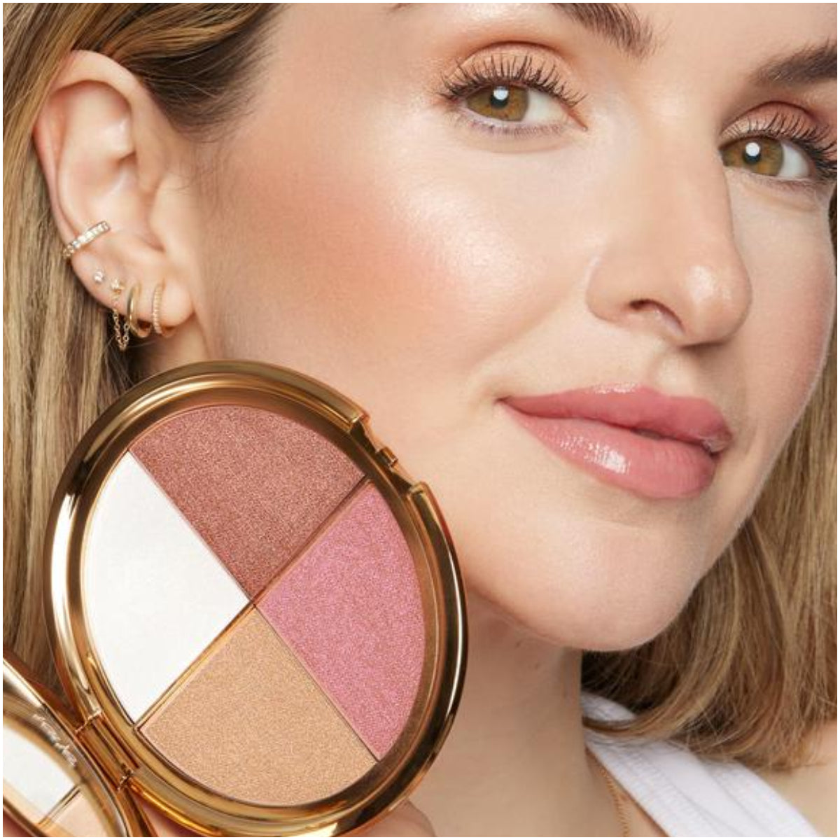 🌺Last 3 hours 60% off⏰4-in-1 eye & cheek palette