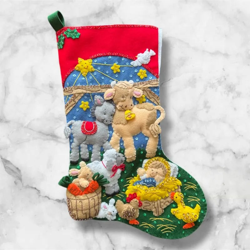 LAST DAY -60% OFF🎊Handmade Christmas Stocking🎄