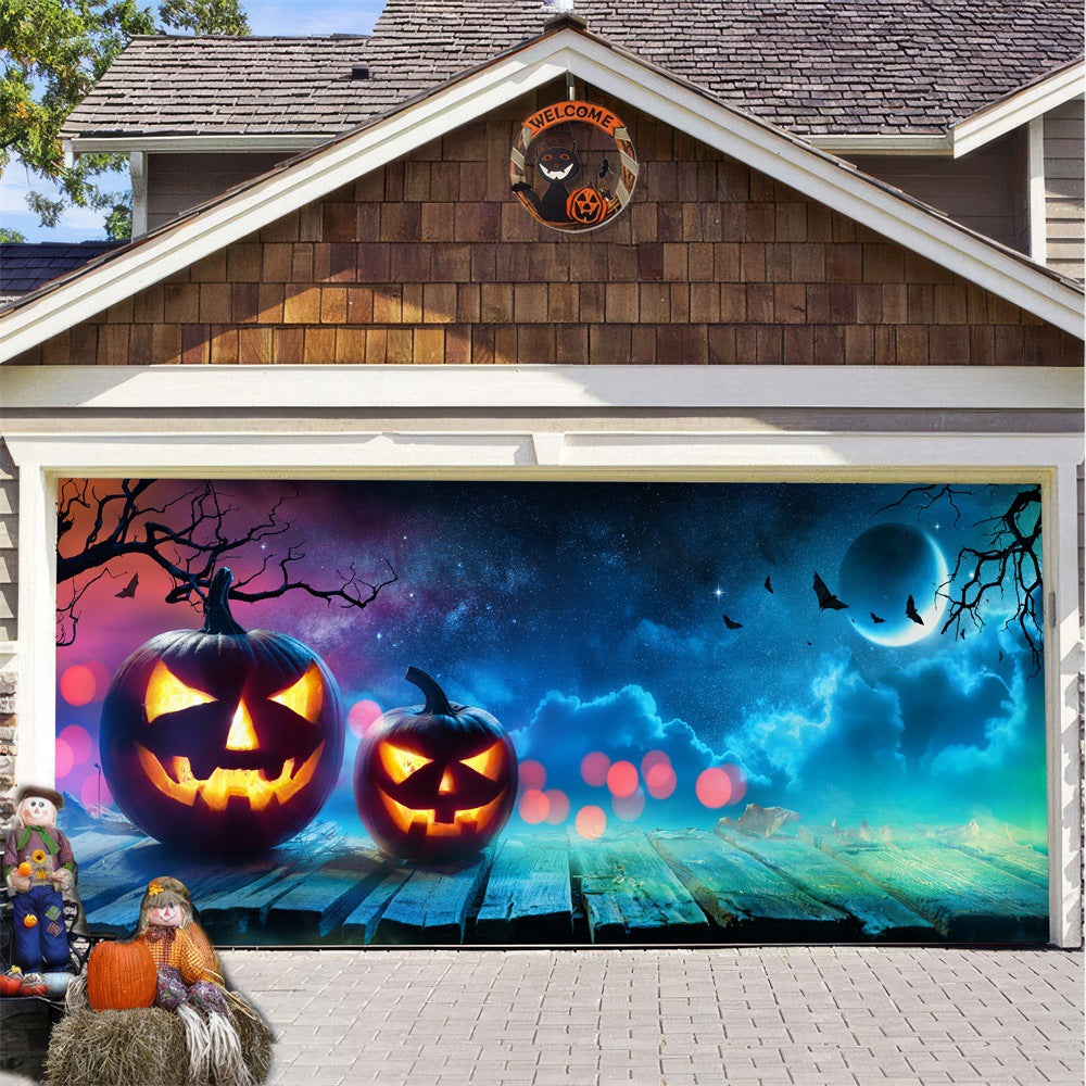 🏆10K+ SOLD LAST WEEK! 49% OFF NOW - 🎃Halloween Garage Door Cover
