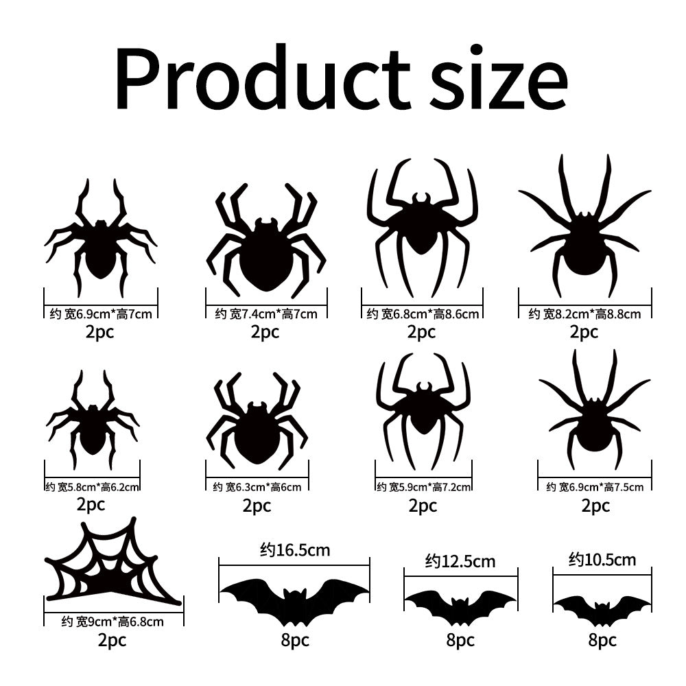 ๐๐ฆ Halloween 3D Lighted Bats