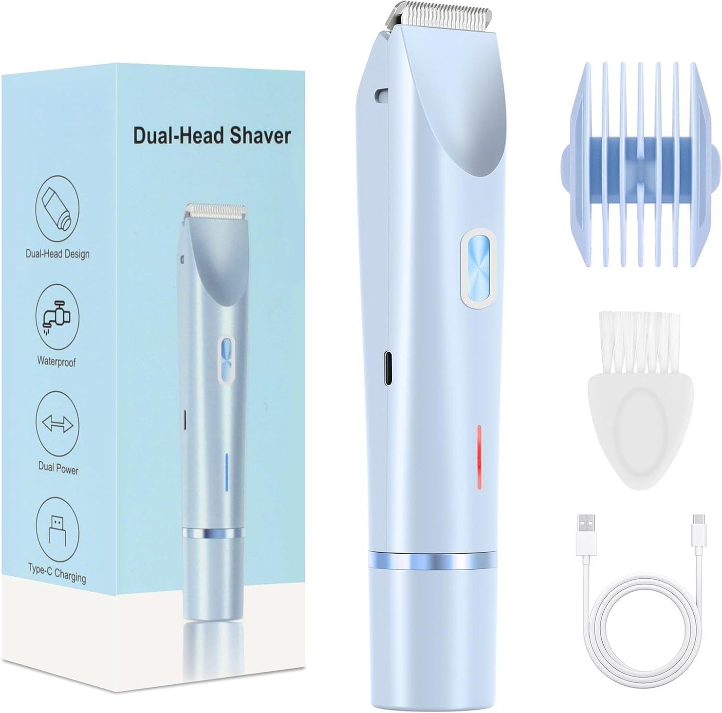 🎁 2-in-1 Women's Body Shaver