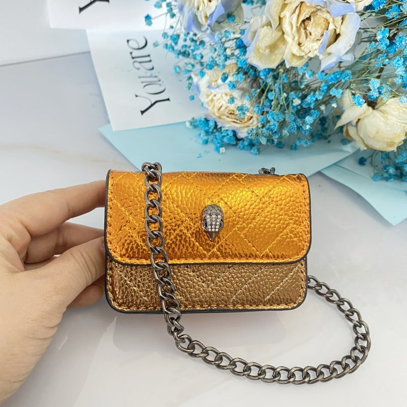 Fashionable mini chain shoulder strap chic crossbody bag