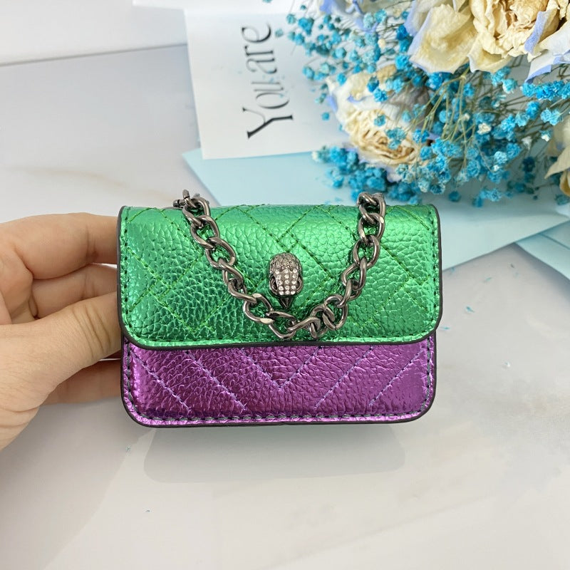 Fashionable mini chain shoulder strap chic crossbody bag