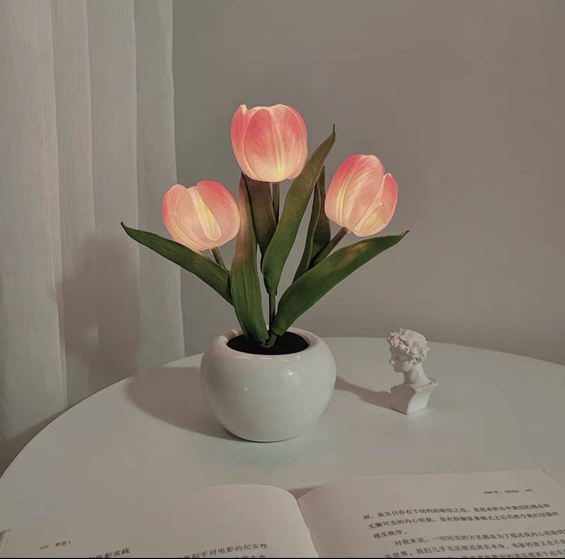 Tulip Lamp LED Simulation Tulip Night Light Decoration