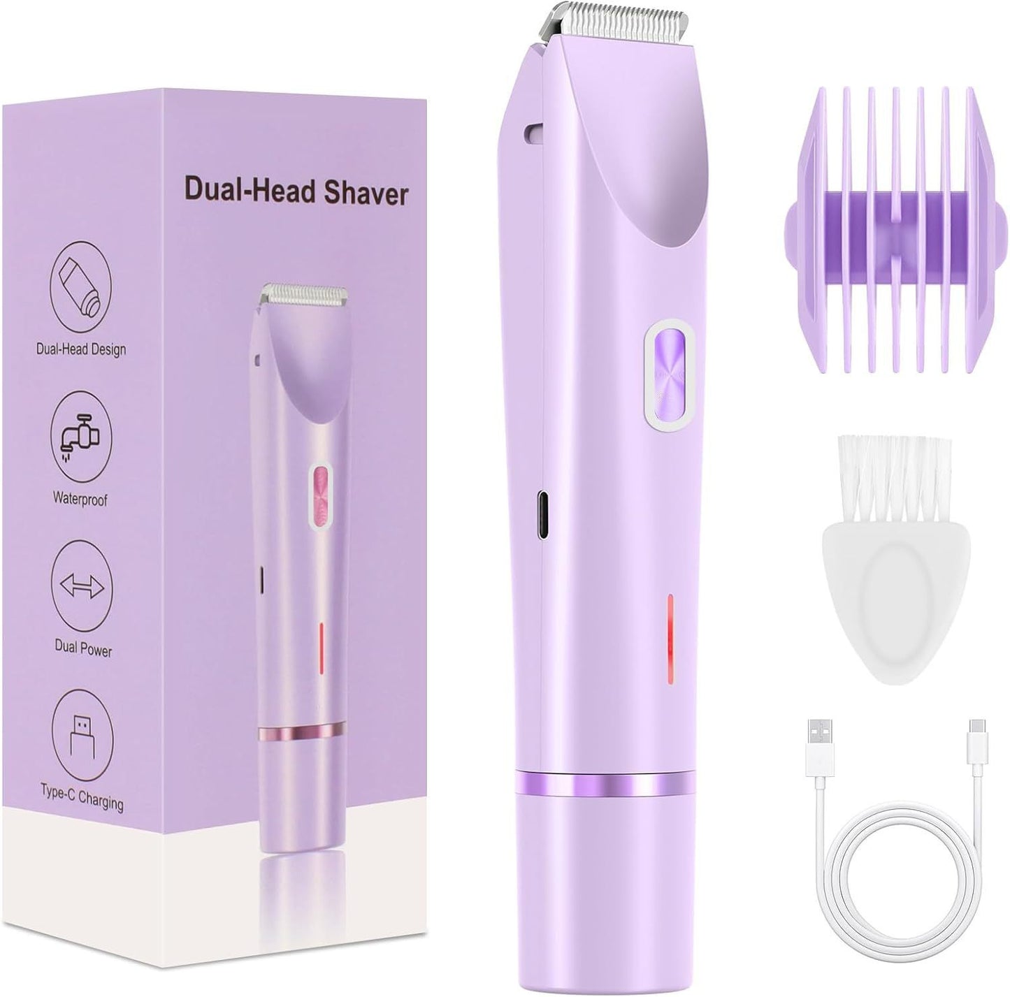 🎁 2-in-1 Women's Body Shaver