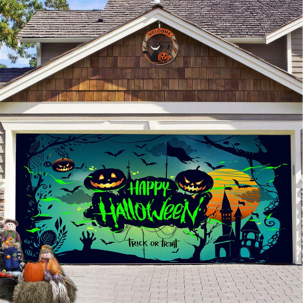 🏆10K+ SOLD LAST WEEK! 49% OFF NOW - 🎃Halloween Garage Door Cover