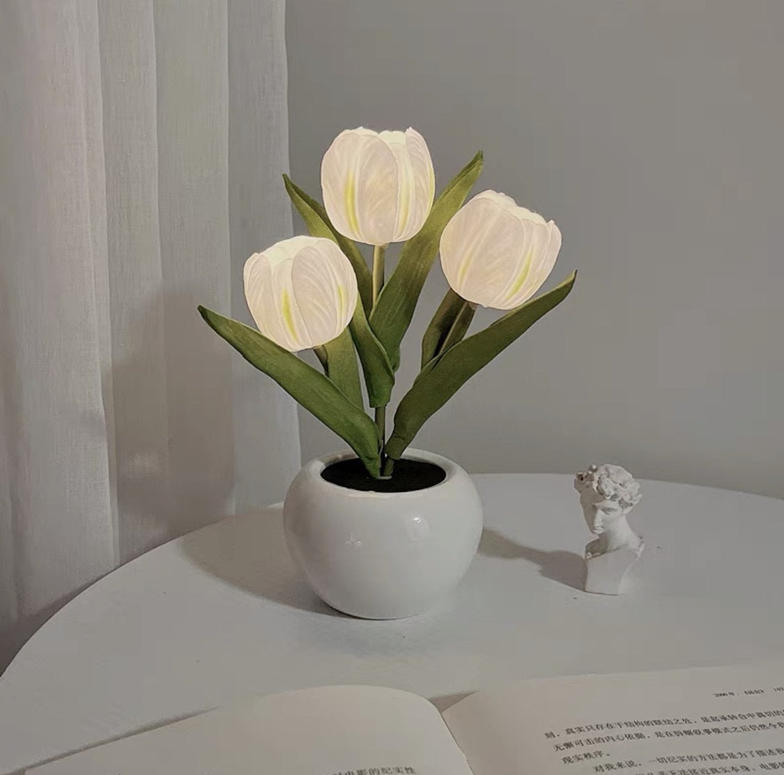 Tulip Lamp LED Simulation Tulip Night Light Decoration