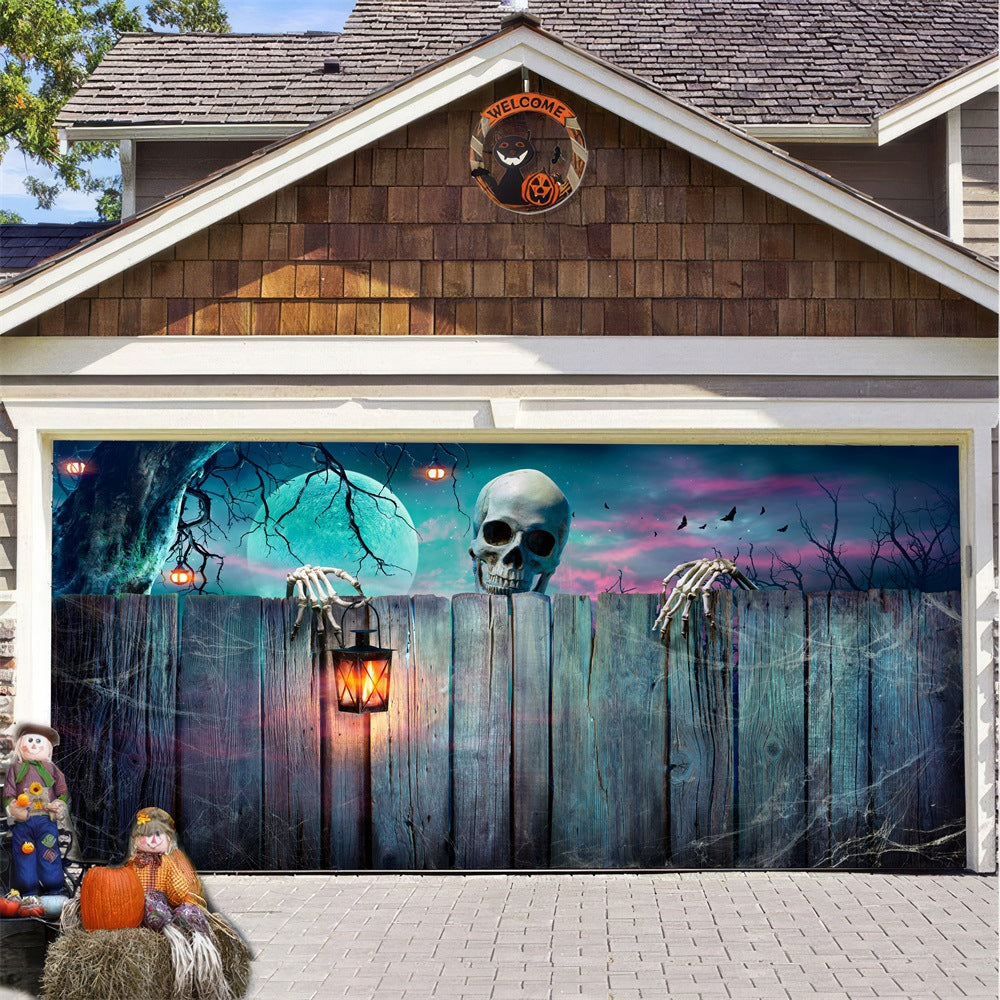 🏆10K+ SOLD LAST WEEK! 49% OFF NOW - 🎃Halloween Garage Door Cover