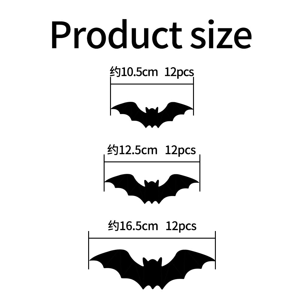 ๐๐ฆ Halloween 3D Lighted Bats