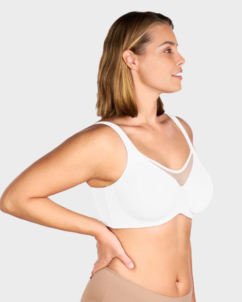 Plus Size Cooling Full Coverage Minimizer Bra.