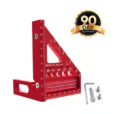 3D Multi-Purpose Carpenter's Triangle Square