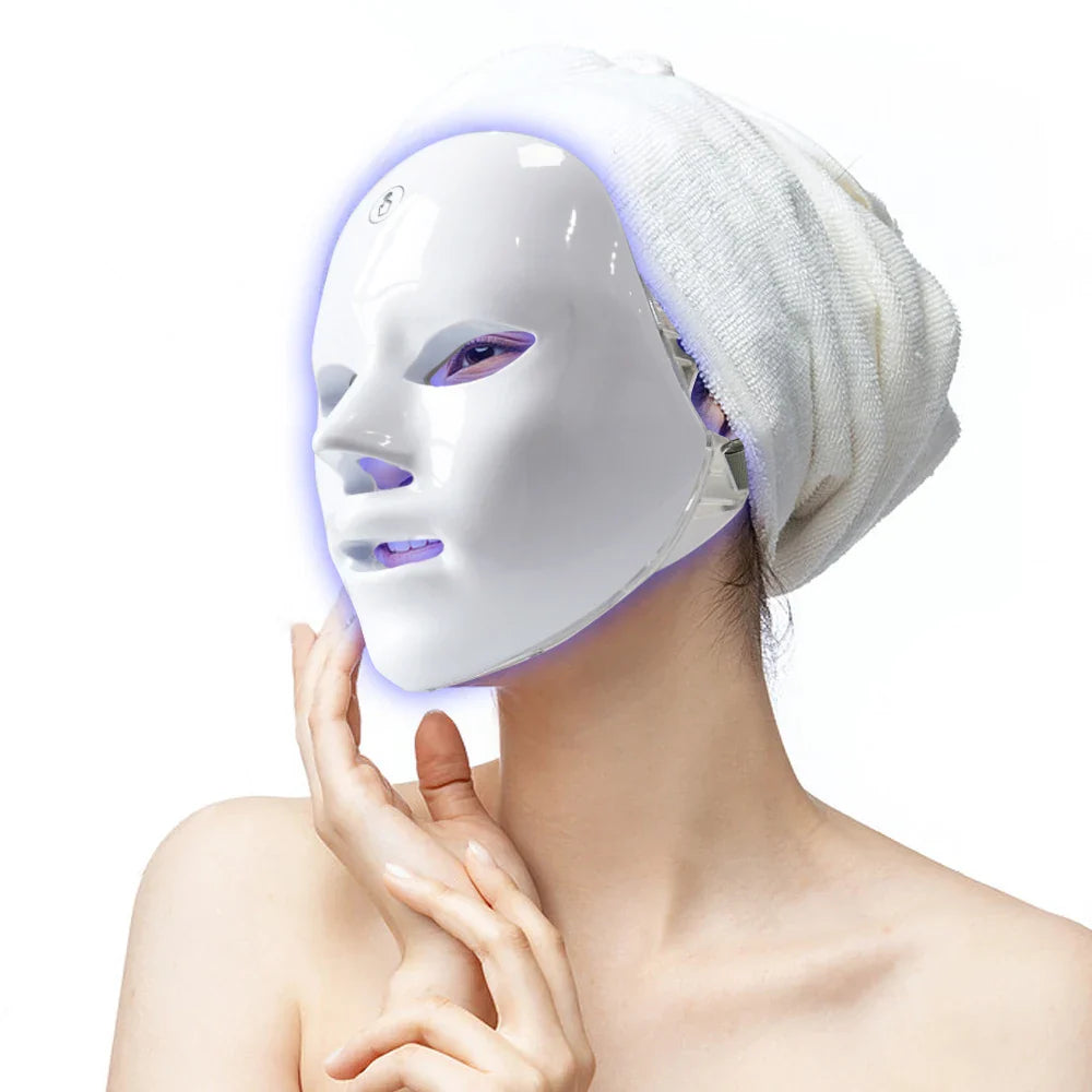 🔥7-Color LED Beauty Mask – Professional Skin Therapy at Home