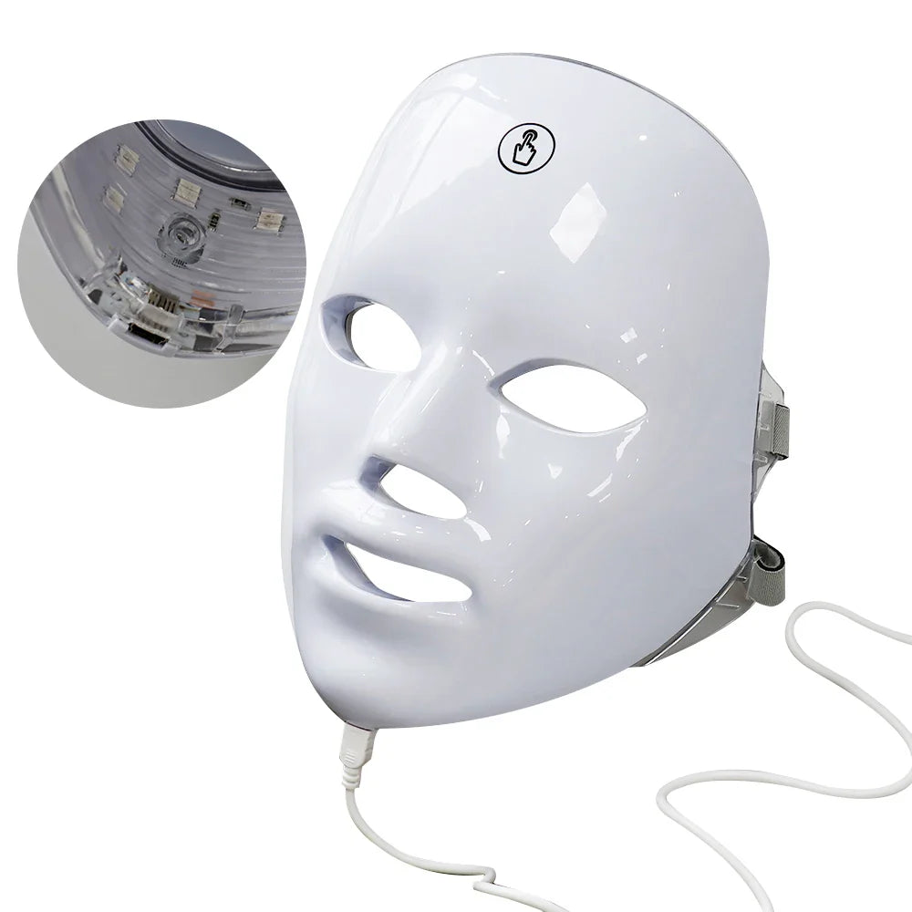 🔥7-Color LED Beauty Mask – Professional Skin Therapy at Home
