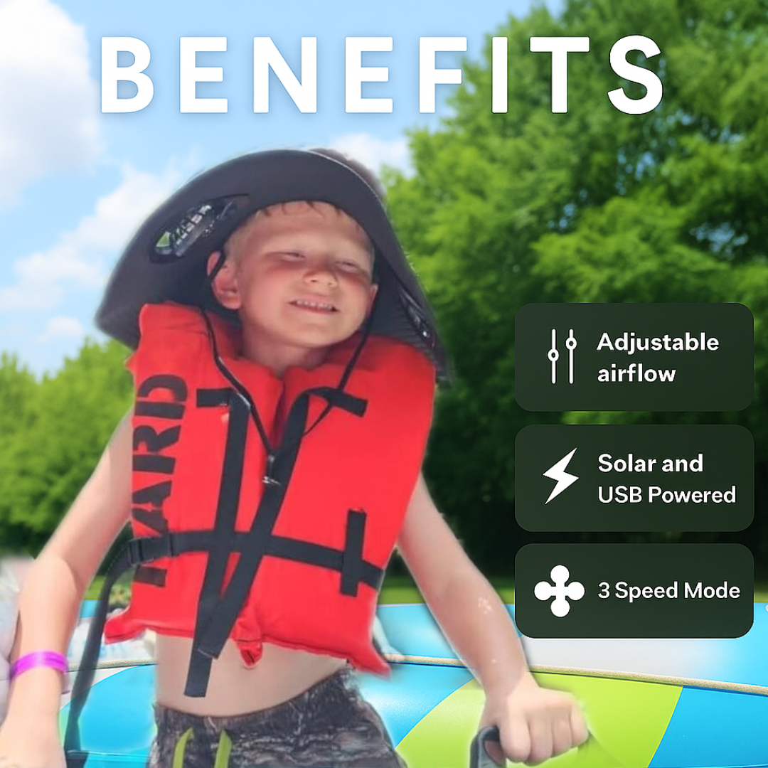 Solar Fan Hat - SunMed
