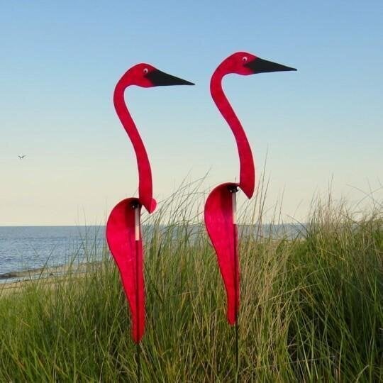Swirl Bird Garden Art Decoration