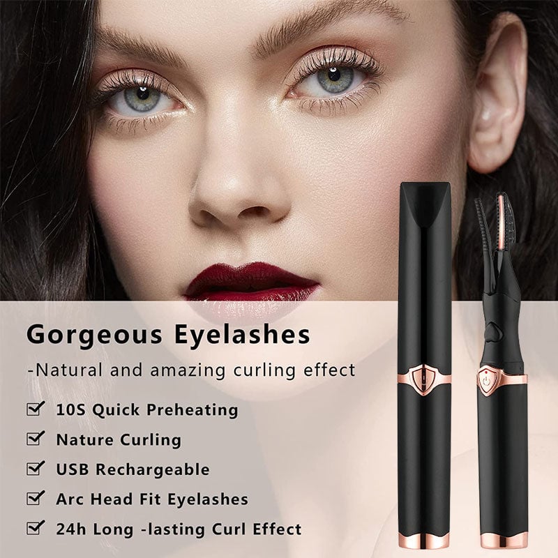 🔥Electric Eyelash Curler for Instant Glam Blink & Dazzle! ️
