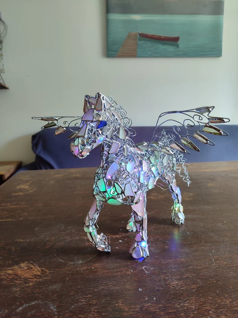 🔥 Horse Figurine Night Light